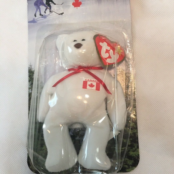 TY McDonalds Teenie Beanie Maple the Bear 1996 RETIRED WITH ERRORS - Picture 3 of 6